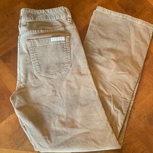 Calvin Klein brown corduroy jeans Size 10